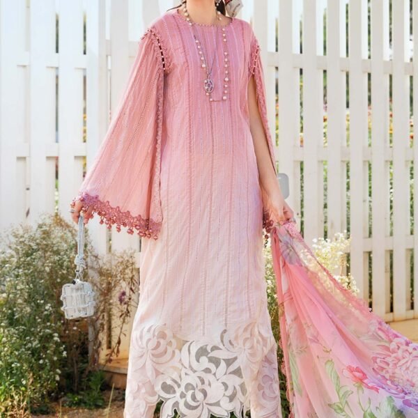 MARIA B M: Unstitched Embroidered Lawn Collection 2025