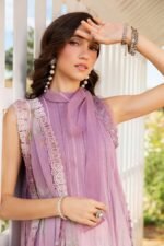 MARIA B M: Unstitched Ornate Lawn Collection 2025 - Image 5
