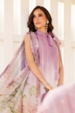 MARIA B M: Unstitched Ornate Lawn Collection 2025 - Image 3