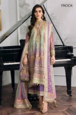Baroque Replica Chiffon Suit with Sequence & Adda Work