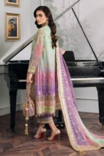 Baroque Replica Chiffon Suit with Sequence & Adda Work - Image 4