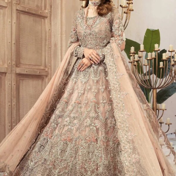 Maria B Couture: Floral Net Luxury, Ready Now