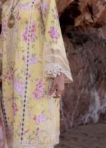Crimson Lawn 2025: Embroidered Scifflie Masterpiece Design - Image 3