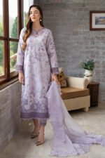 MUSHQ Mulberry La Toscana: Lawn, Organza, Embroidered Elegance - Image 2
