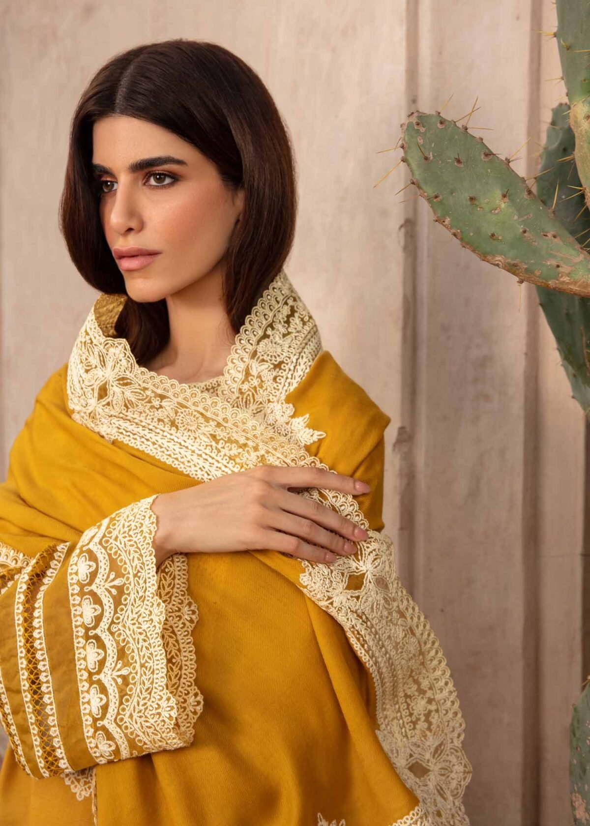 Crimson Lawn: Embroidered, Cutwork, Chiffon, Ready Now - Image 5