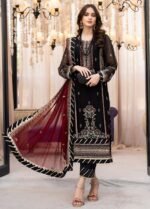 ASIM JOFA NOORMA KAMAL Chiffon Dress