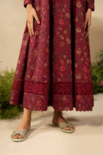 Iznik | Unstitched Lawn Chikankari Suit with Chiffon - Image 2