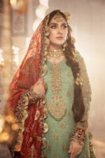 Maria B Wedding: Mysorri Spangle Embroidered Grandeur - Image 4
