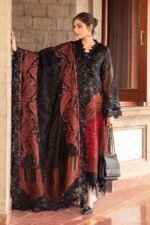 MARIA B Lawn & Chiffon Embroidered Elegance