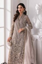 Unstitched Maria B. Eid-Ul-Adha Chiffon Collection 2025 - Image 7