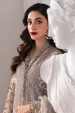 Unstitched Maria B. Eid-Ul-Adha Chiffon Collection 2025 - Image 5