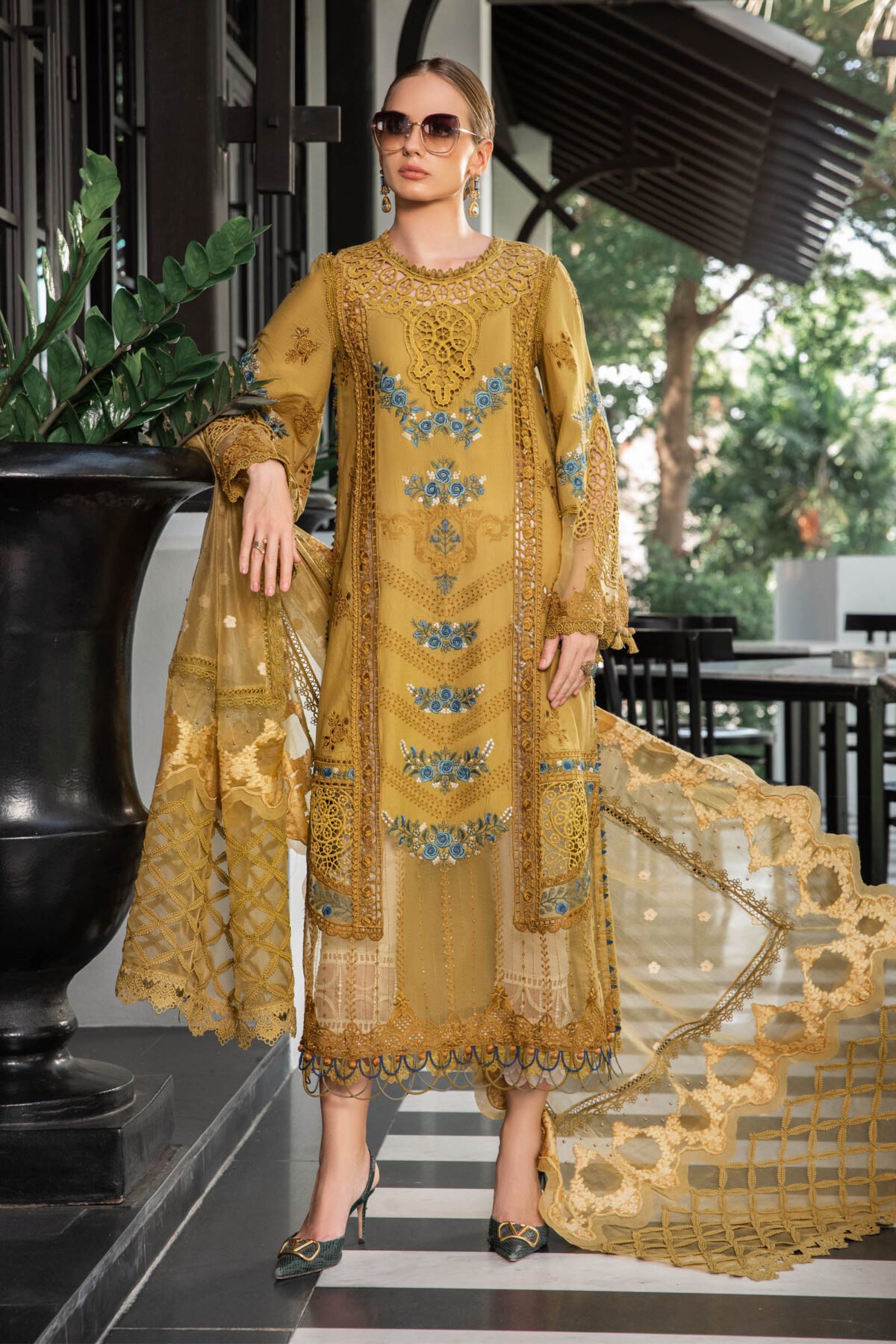 Maria B Lawn: Embroidered Chikankari Elegance Now Delivering! - Image 2