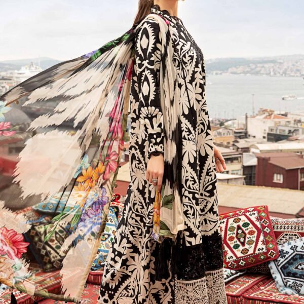 Maria B 2024: Embroidered Cambric's Most Hit Design