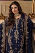 CHARIZMA ZIMMIL | Embroidered Chiffon Formal Suit - Image 2