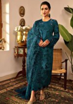 Rang Rasiya Luxury Lawn: Embroidered Sciffle & Sequin - Image 2