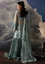 Unstitched Afrozeh Organza Embroidered 3-Piece  Suit - Image 2