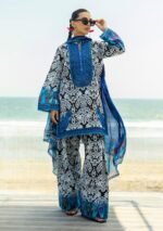 Unstitched Zainab Chottani Lawn 2025 with Chiffon Dupatta