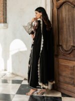 Unstitched Zainab Chotani Lawn Cotton Dress with Chiffon Dupatta - Image 6