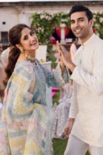 Unstitched Kanwal Malik Organza Embroidered 3-Piece Suit - Image 2