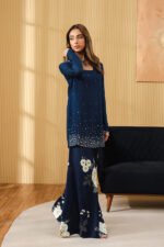 Unstitched Lulusar Silk Digital Printed  3-Piece Suit - Image 3