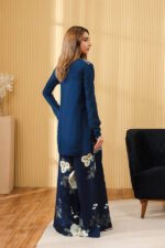 Unstitched Lulusar Silk Digital Printed  3-Piece Suit - Image 2