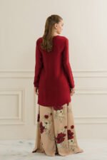 Unstitched Lulusar Silk Digital Printed 3-Piece Suit - Image 2