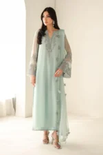 Unstitched Baroque Luxury Chiffon Embroidered Festive Suit