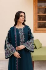 Unstitched Batik Dhank Embroidered 3pc Suit - Image 2