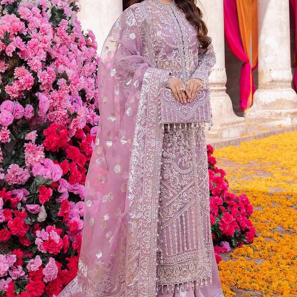 Kanwal Malik Organza Handwork Replica Suit