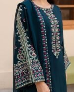 Unstitched Batik Dhank Embroidered 3pc Suit - Image 3