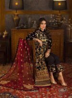 Unstitched Zainab Chottani Organza Suit - Image 2