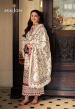 Unstitched Asim Jofa Dhanak Luxury Suit - Image 2