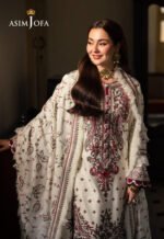 Unstitched Asim Jofa Dhanak Luxury Suit - Image 6