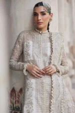Unstitched Afrozeh Bridal Organza Suit - Image 3