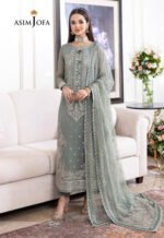 Unstitched Asim Jofa Chiffon Spangle Collection