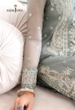 Unstitched Asim Jofa Chiffon Spangle Collection - Image 7