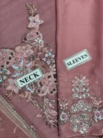 Unstitched Iznik Luxury Embroidered Chiffon 3pc Suit - Image 9