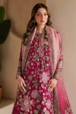 Unstitched Jazmin Chiffon 2025 Luxury Suit - Image 5