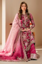 Unstitched Jazmin Chiffon 2025 Luxury Suit - Image 6