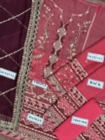 Unstitched Asim Jofa Chiffon Sequence Suit - Image 7