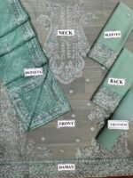 Unstitched Asim Jofa Chiffon Spangle Collection - Image 8