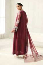 Unstitched Baroque Luxury Chiffon Festive 3Pc Suit - Image 2