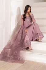 Unstitched Iznik Luxury Embroidered Chiffon 3pc Suit - Image 7