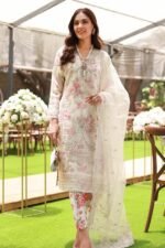 Unstitched TAWAKKAL Festive Organza Semi-Stitched Collection - Image 4