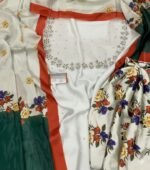 Unstitched Lulusar Chamos Silk Ada Work Suit - Image 4